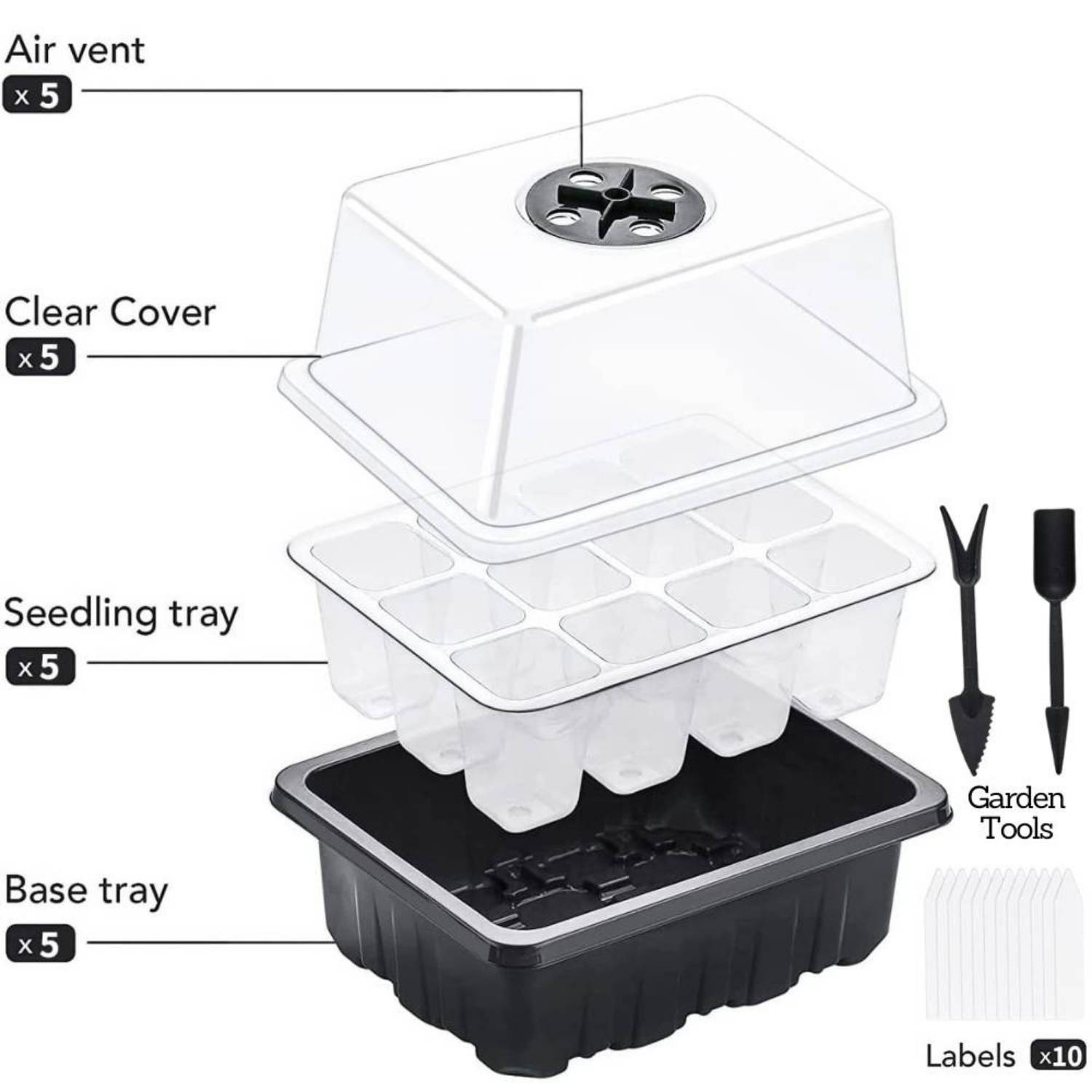 Seed Starter Container, Pack of 5: image 3